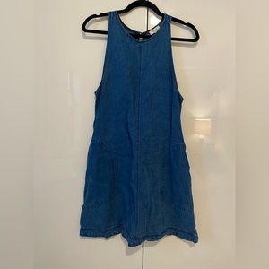 Aritzia Blue Denim Dress